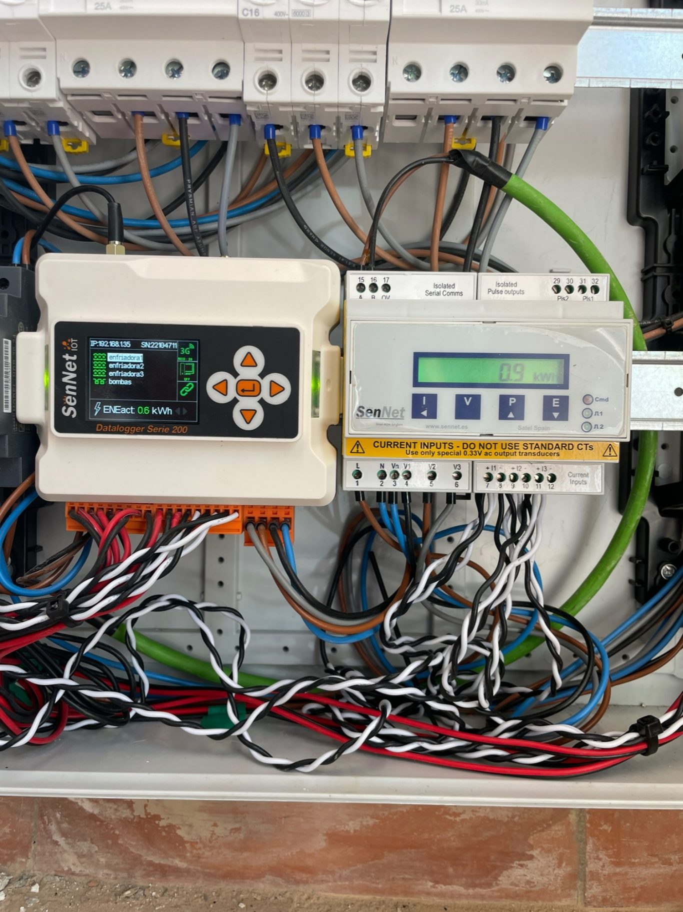 Monitorización de consumos en Hospital de Córdoba